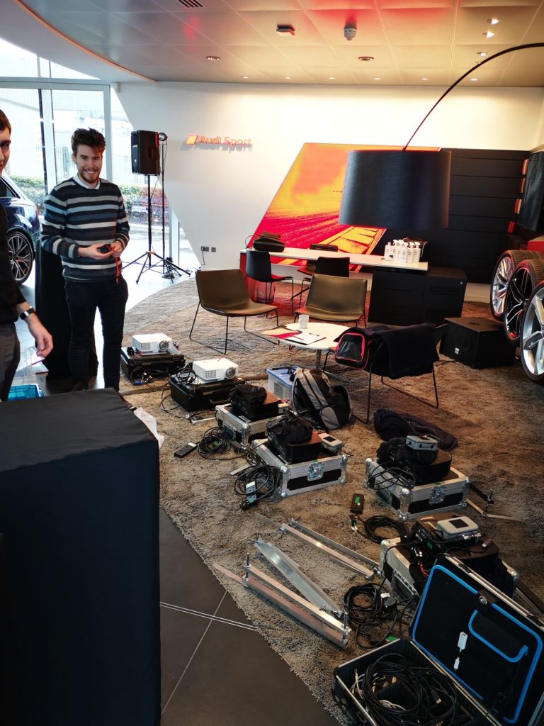 Installation at Poole Audi