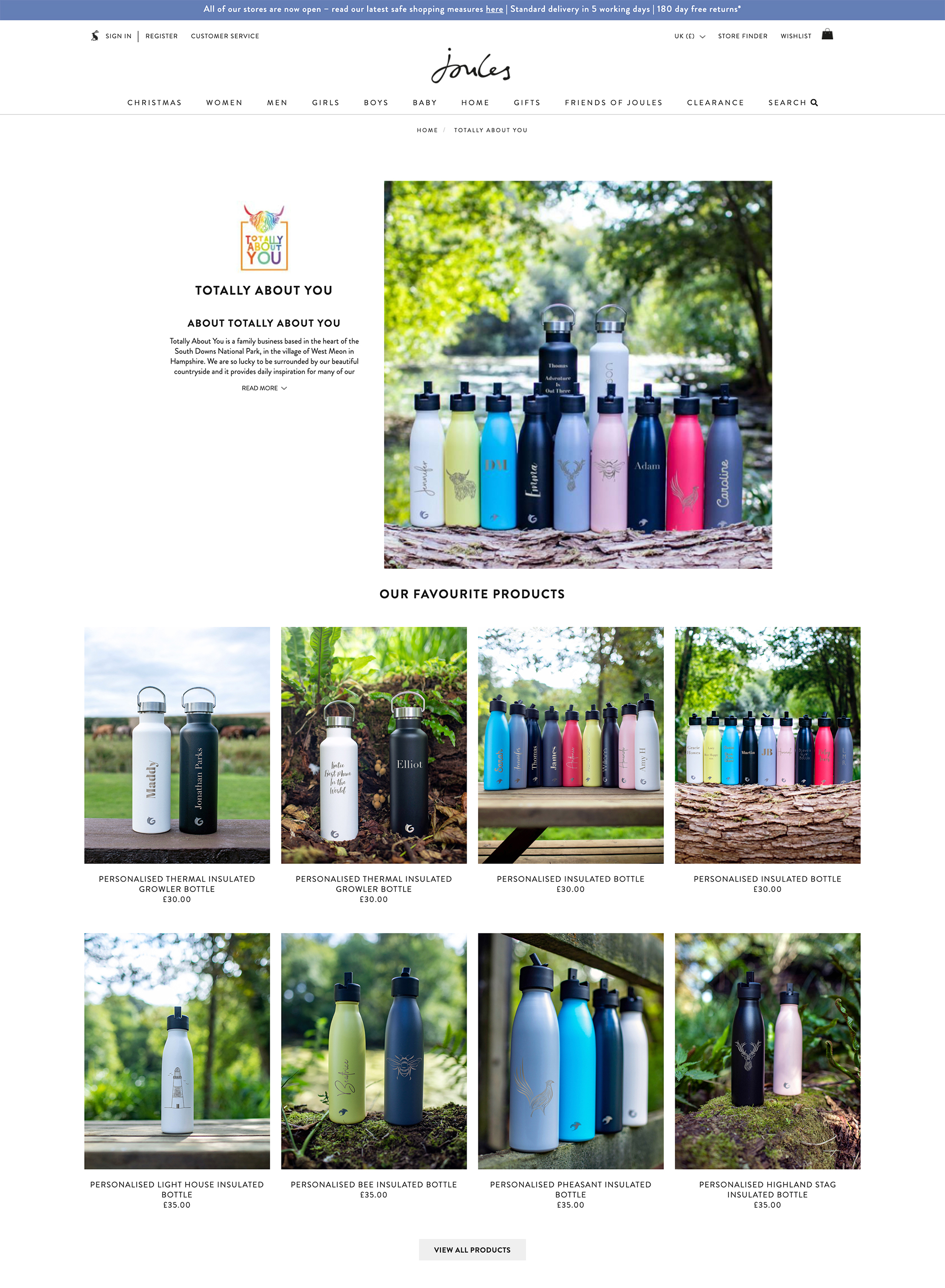 Product Photography Joules Online